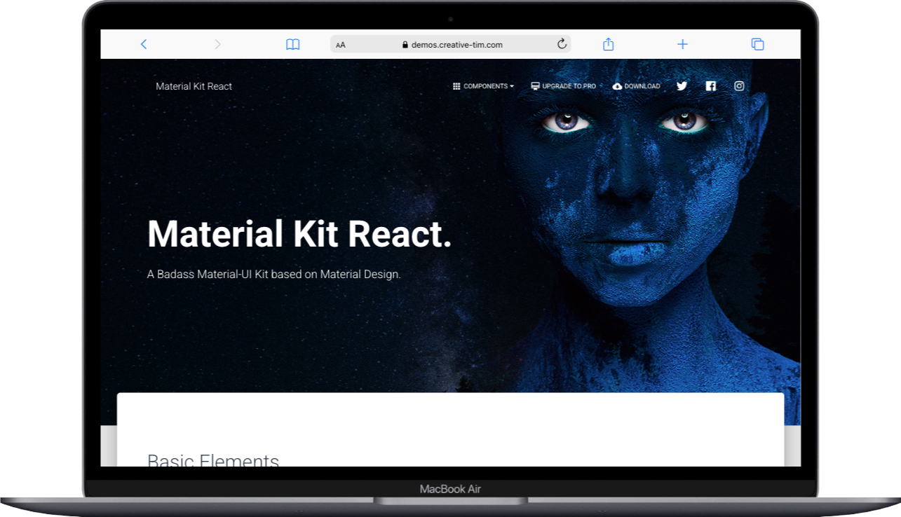 Material Kit Material-UI v4