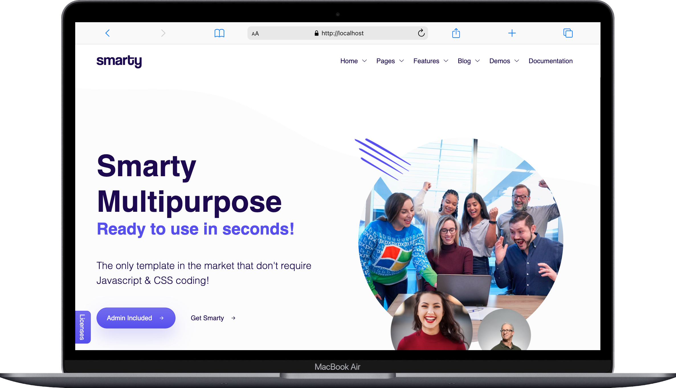 Smarty5 Multipurpose - Template Premium