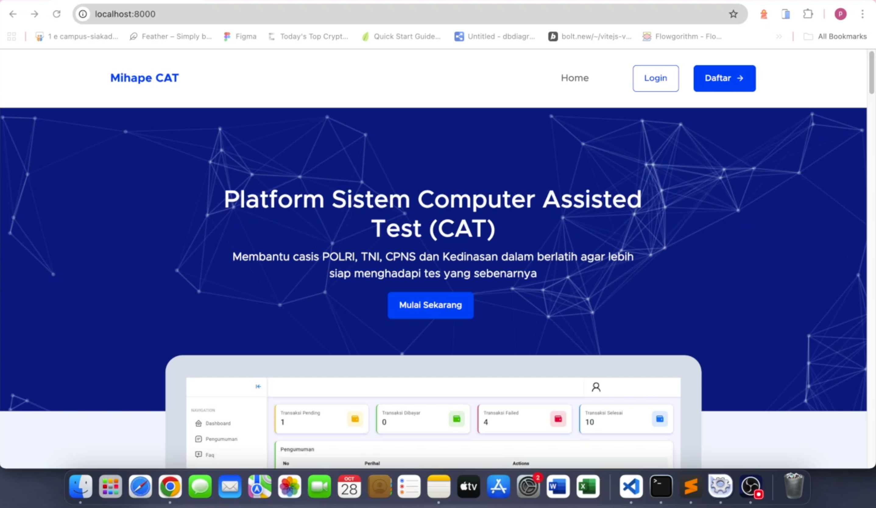 Computer Assisted Test (CAT) SKD, SKB, CPNS